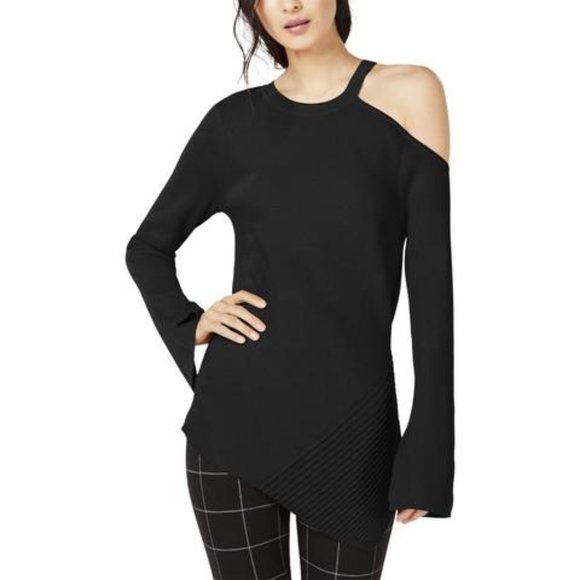 INC Asymmetric Cut-Out Pullover Sweater - Picture 1 of 8